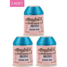 Royaleks Group 3 Adet Altınbaşak Oya ve Dantel Ipi 20 gr - Royaleks - No: 696
