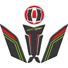 Kawasaki ZX4R 2025 Uyumlu Tank Pad Set 002
