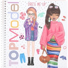 OEM 13804 Topmodel Dress Me Up - Çıkartma Kitabı, 24 Sayfalık Motifler, Kendiniz Tasarlamak Için Önceden Basılmış Desenler, Dahil. 11 Sayfa Çıkartma