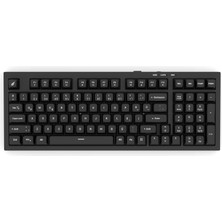 OEM HK210 Membrane Rainbow Type C Kablolu Full Türkçe Gaming Klavye (Siyah)