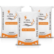 OEM 3 kg Premium Papağan Yemi Maş Fasulyesi Yağ Çekirdeği Nijer Tohumu