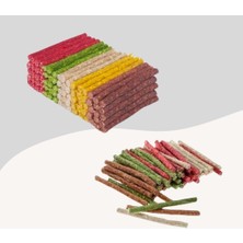 OEM Köpekler Için Renkli Munchy Çubuk Diş Sağlığı Ödülü 500GR