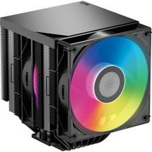 OEM RT720 Tc Argb Bk Cpu Hava Soğutucu, 7 Isı Borusu, Çift 120MM Pwm Fan, Amd Am4/am5 &amp; Intel LGA1700/1851/1200/1151/1150 Uyumlu (Siyah)