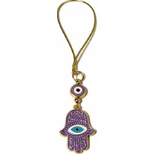 OEM Hamsa El Nazarlık Araba Dikiz Aynası Süsü – Nazar Boncuklu Araç Aksesuarı, Araba Için Dekoratif Nazar Charm, Şans ve Koruma Sembolü Araba Süsü