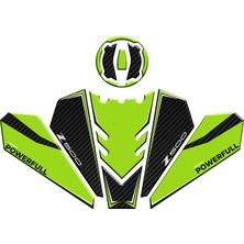 Kawasaki Z500 2025 Uyumlu Tank Pad Set 003