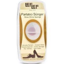 OEM Nuri Leflef Ayakkabı ve Deri Parlatıcı Sünger Depolu Deri Bakım Süngeri Renksiz Natürel (10 Ml)