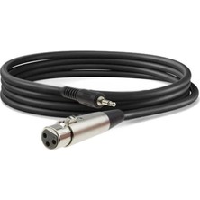 Hsc Bilişim Lastvoice Cable-3ex Mikrofon Kablosu Xlr + 3.5 mm Jack (BM800 Kablosu)