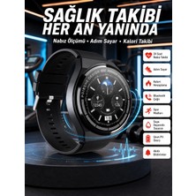 Belle Fusion Mey Ithalat® En Çok Tercih Edilen Akıllı Saat Amoled Ekran Nabız Sensörü Gps Uyumlu Adımsay