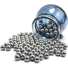 OEM Dünya Magnet 100 Adet - Çelik Bilya, 9 Mm, Çok Amaçlı Tane Demir Misket Rulman Bilye
