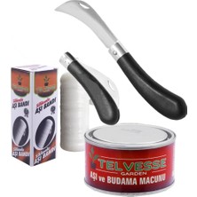 Hsc Bilişim Telvesse Desan Eğri Aşı Bıçağı + Aşı Macunu + Aşı Bandı (3'lü Paket)