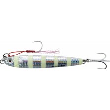 OEM 3D Slim Minnow 8 gr Jig #zebra Glow