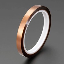 OEM Kapton Bant 10MM x 30 Metre Yüksek Düşük Sıcaklık -73C 260C Termal Isıya Dayanıklı Güçlü Yalıtım Çizilmeye Yırtılmaya Dirençli Çözücülere Dirençli Polyimide Maskeleme Elektronik Tamir Pcb Smt