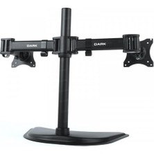 OEM Dk Ac VM26 2 x 13"-27" Monitör Destekli Masa Tipi LCD Monitör ve Tv Kolu