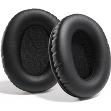 OEM Kingston Hyperx Cloud Iı / Cloud 2 / Cloud 1 Için Profesyonel Suni Deri Yedek Yastıklar, Daha Fazla Konfor ve Dayanıklılık Için Yüksek Kaliteli Hafızalı Köpük Kullanır (Protein Pili-Siyah)