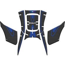 Hero Musatti Glamaro Max 125 2024 - 2026 Uyumlu Tank Pad Set 003