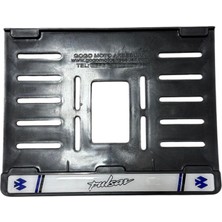 Bajaj Pulsar Uyumlu Beyaz-Mavi Plastik (15X24 Cm) Kırılmaz Plakalık