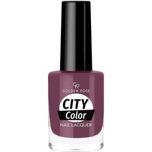Hsc Bilişim Golden Rose City Color Nail Lacquer No: 34 - Parlak ve Uzun Süre Kalıcı Oje 10.2 ml