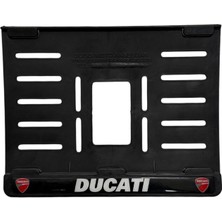 Belirtilmemiş Ducati Uyumlu Beyaz Plastik (15X24 Cm) Kırılmaz Plakalık