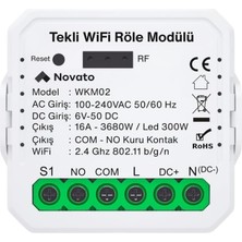 OEM Wifi Kuru Kontak Modül (Tuya, Smart Life Uyumlu)