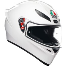OEM K1 S Motosiklet Kaskı Mono Kapalı Kask White L
