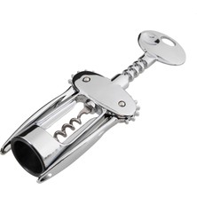 OEM Metal Tirbuşon Şarap Açıcı – 304 Paslanmaz Çelik Mantar Kapak Açacağı, Dayanıklı ve Ergonomik Şarap Açma Aparatı