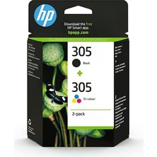 OEM 3YM60AE + 3YM61AE 305 Siyah + Renkli Kartuş Seti