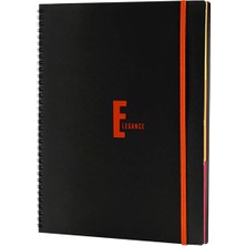 Hsc Bilişim Le Color Elegance A5 Defter Çizgili 160 Syf Spiralli