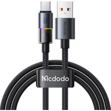 Hsc Bilişim Mcdodo CA-8180 USB Typec 6A 7 Renkli LED Işıklı Şarj Data Kablosu