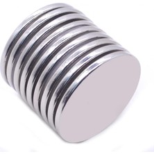 OEM 10 Adet 25X2,5 mm Yuvarlak Güçlü Neodyum Mıknatıs Çap 25MM Kalınlık 2,5mm