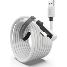 OEM Bağlantı Kablosu, 5 M, Meta/oculus Quest 3/2/pro ve Pico4/pro Aksesuarları ve Pc/steam Vr ile Uyumlu, Yüksek Hızlı Pc Veri Aktarımı, USB 3.0 Bağlantı Kablosu, Vr Kulaklık, Oyun Bilgisayarı