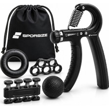 Sporsize El Yayı, El Sıkma ve Bilek Güçlendirici Set, 10-60 kg