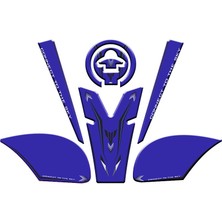 Yamaha mt 125 2025 Uyumlu Tank Pad Set 03