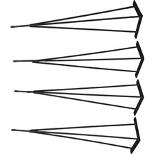 OEM Metal Firkete Ayak Masa Ayağı 4 Adet - Boy 71 cm
