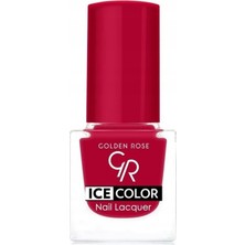 Hsc Bilişim Golden Rose Ice Color Nail Lacquer No: 125 - Parlak Bitişli Mini Oje 6 ml