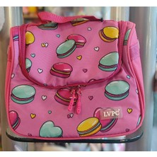 Ada Çanta Kırtasiye Kız Çocuk Beslenme Çantası Izoleli Geniş Kapasiteli Hem Askılı Hem Elde Tutmalı (28CM*18CM) MN87456001