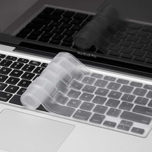 OEM MacBook Klavye Koruyucu Us Ansı – Air A1369 A1466 &amp; Pro A1278 A1425 A1502 A1286 A1398 Uyumlu – Amerikan Ingilizce Düz Enter – Ince Silikon Şeffaf