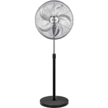 OEM SF-6792 Sanayi Tipi Ayaklı Vantilatör | 20'' 5 Kanatlı Metal Pervane, 3 Hız Kademesi, 130W Güçlü Motor, Ayarlanabilir Yön, Endüstriyel Kullanıma Uygun
