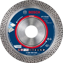 OEM 1x Expert Hardceramic Elmas Kesme Diskleri (Sert Fayanslar, Sert Taş, Ø 115 Mm, Aksesuar Küçük Avuç Taşlama Makinesi)