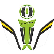 Kawasaki ZX4R 2025 Uyumlu Tank Pad Set 003