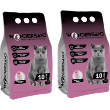 OEM Bebek Pudra Kokulu Ince Tane Topaklanan Kedi Kumu 10 Lt x 2 Adet