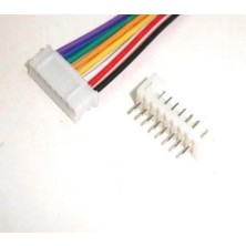 OEM 2mm 8pin Jst Ph Kablolu Konnektör Beyaz Takım 10CM - Çift Taraflı