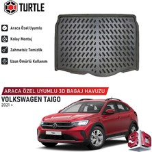 Turtle Volkswagen Taigo 2021-2026 Uyumlu 3D Havuzlu Bagaj Havuzu