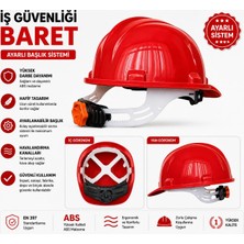 Çeliker Baret Ayarlı Vidalı Koruyuculu
