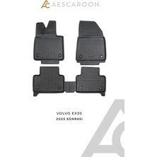 Aescaroon Volvo EX30 2025 Sonrası 3D Havuzlu Paspas