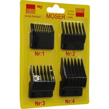 Aesco Moser 4 Parça Makine Tarak Set