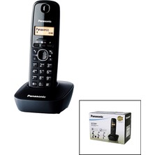 Aesco Panasonic KX-TG1611 Siyah - Oval Kablosuz Dijital Telsiz Telefon