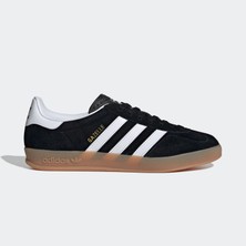 Adidas Gazelle Indoor Unisex Siyah Spor Ayakkabı.-
