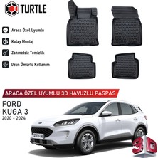 Turtle Ford Kuga (CX482) 2020-2026 Uyumlu 3D Havuzlu Oto Paspas