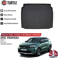 Turtle Opel Frontera E 2025-2026 Uyumlu 3D Havuzlu Bagaj Havuzu