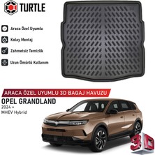 Turtle Opel Grandland (Mhev) Hybrid 2024-2026 Uyumlu 3D Havuzlu Bagaj Havuzu